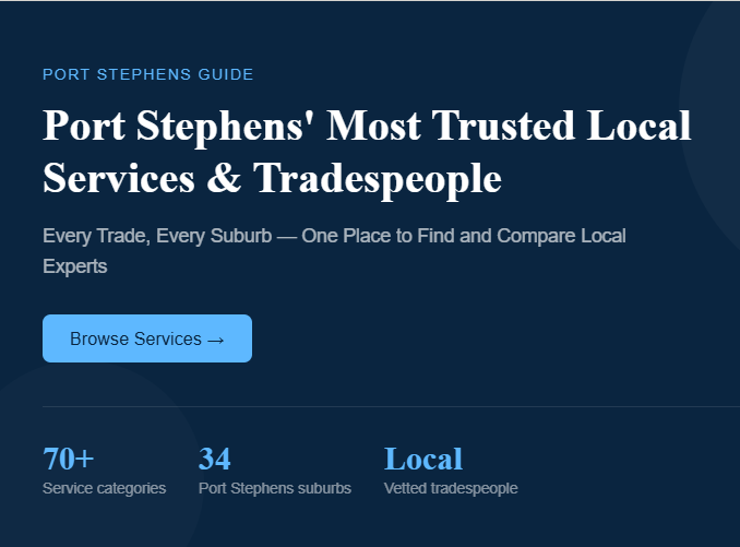 Port Stephens Guide;